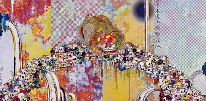 Takashi Murakami ｜Of Chinese Lions, Peonies, Skulls, And Fountains, 2012