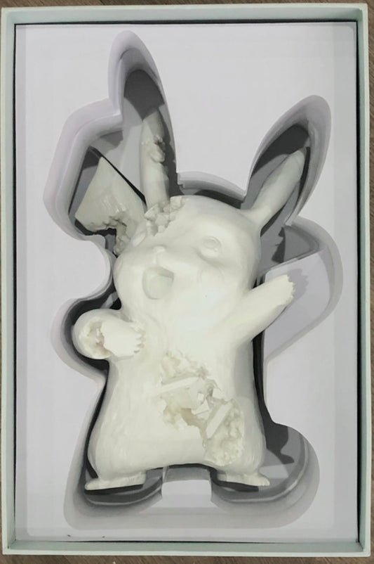 Daniel Arsham ｜Pokemon Crystalized Pikachu Future Relic White