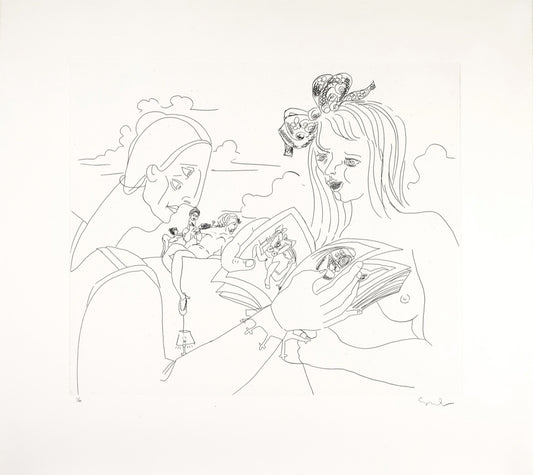 GEORGE CONDO｜UNTITLED，1991