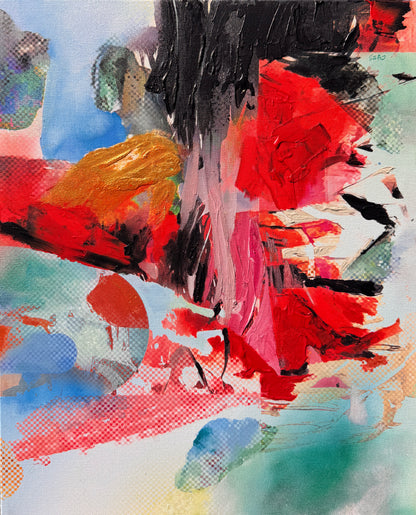 dawn jian｜Noise Blooms Where Pixels Tear