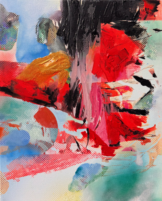 dawn jian｜Noise Blooms Where Pixels Tear