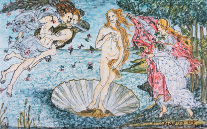 MADSAKI |The Birth of Venus I| (Inspired by Sandro Botticelli)_P, 2022